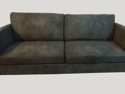 Old Dirty Couches PBR Low-poly 3D model