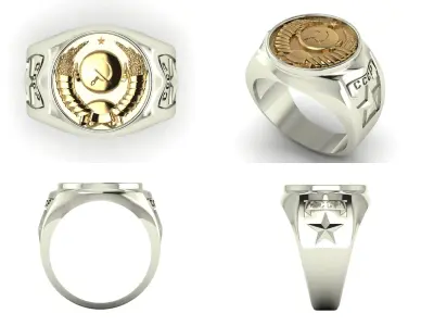 Ring od 17 3D print model