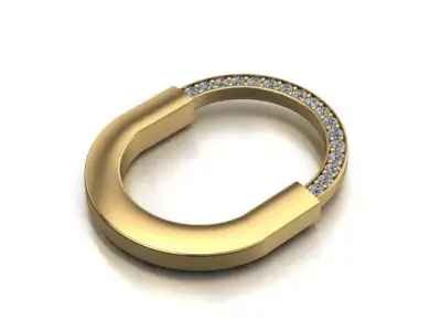 Tiffany lock fussion pendant 3D print model