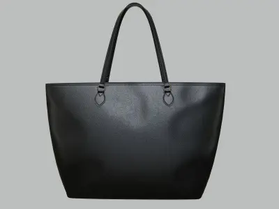 Gucci Women Ophidia GG Medium Tote Black Leather Bag Low-poly 3D model