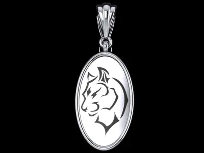 Pendant Cat Free 3D print model