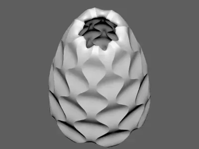 Geometric Flower Vase 3D print model