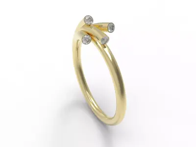 minimal ring 3D print model