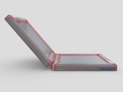 CC0 - Cosmetic Mirror 3 Free low-poly 3D model