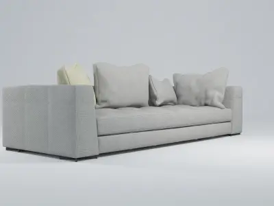 Contemporary sofa 3D model