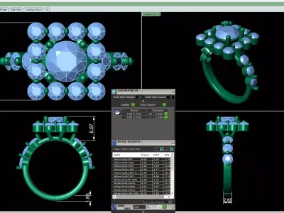 3D CAD NJ-1226-Ring 3D print model