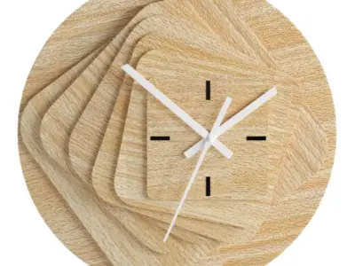 wall clock 66 Free 3D model