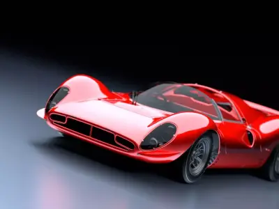 Ferrari 330 P4 3D model