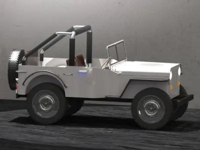 Wilis Jeep 3D model