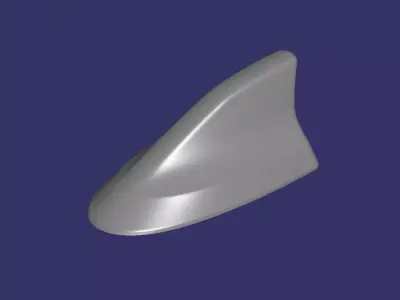 Antenna shark fin camry 3D print model