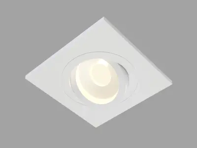 Downlight Atom DL024-2-01W Maytoni Technical Free 3D model