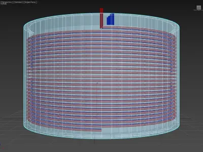 Super Charged Electrolytic System - Cooling and Heating Concept 3D print model
