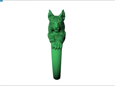 Lynx Ring 3D print model