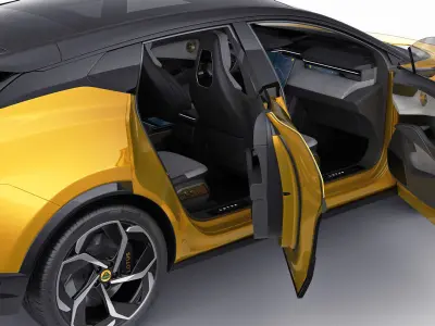 Lotus Eletre 2023 with interior 3D model