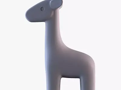 Giraffe Baby 3D print model