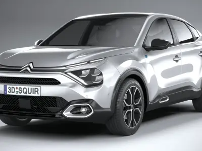 Citroen C4X 2023 3D model