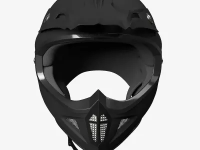 Helmet Off Road 3D model