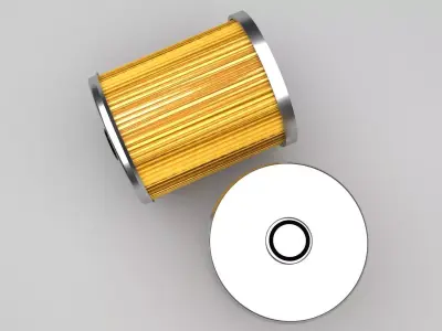 Car Oil Filters 3D model