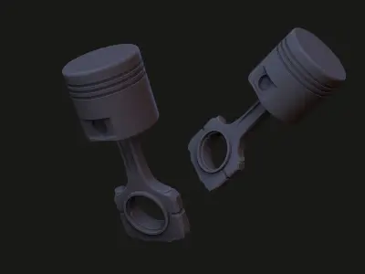 piston 3D model