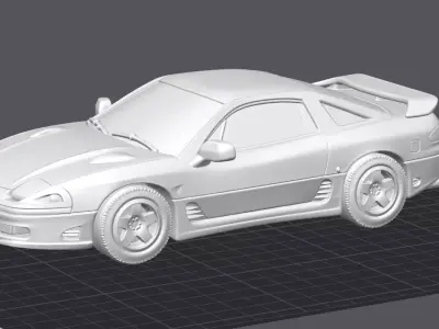 Mitsubishi 3000GT 3D Car Model 3D print model