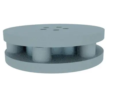 cycloid speed reducer ratio 05 to 01 3D print model