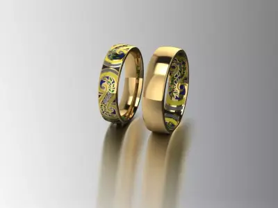 Rings 0001 3D print model