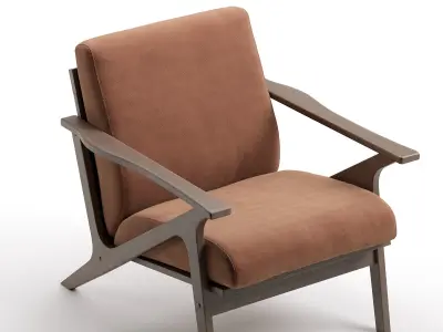 ARMCHAIR Omax Decor Zola Mid 3D model