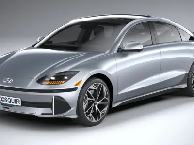 Hyundai Ioniq 6 2023 3D model