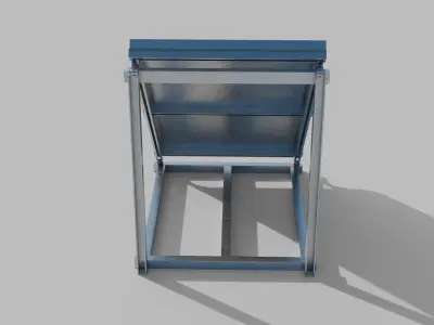 Solar Panel  Low-poly 3D model