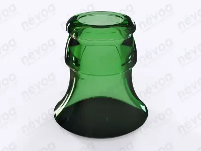  Glass finish - GME 13 01 - 26 H 180 crown 3D model