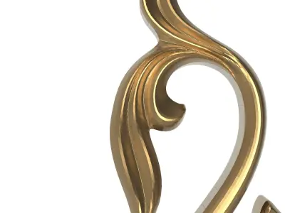  decorative pattern ready for 3D printing 3D model