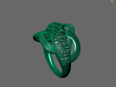 Women Plain Ring Ready STL Models Womens Ring 3d models 3D print model get