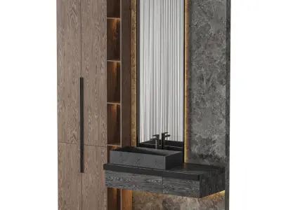 Luxury Bathroom 146 3D model