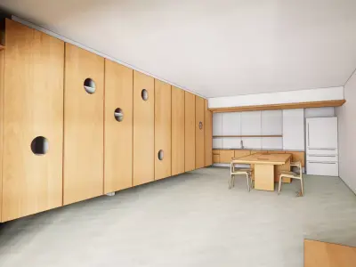 Boko House Hiroyasu Imai for research Free 3D model