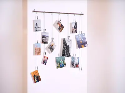 Pictures decoration on the wall HG2 3D model