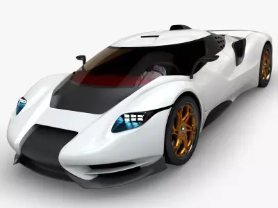 Anaconda GT - 3v3 3D model