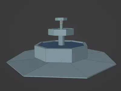 Fountain Free 3D model purchase