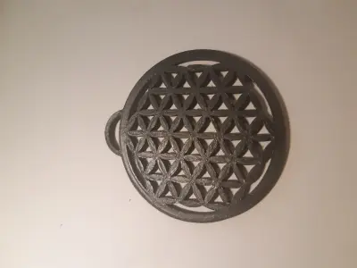 Flower of Life Pendant Free 3D print model