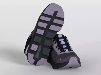 Men s On Cloudrunner Waterproof Low-poly 3D model