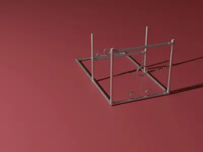 BDSM rack 3D model
