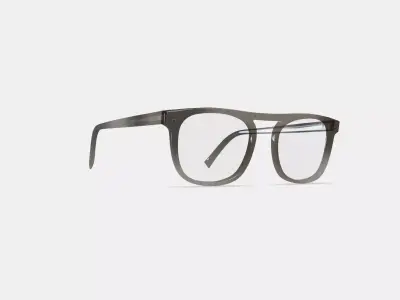 Keating Eyeglasses in Ink Wash Crystal 3D model