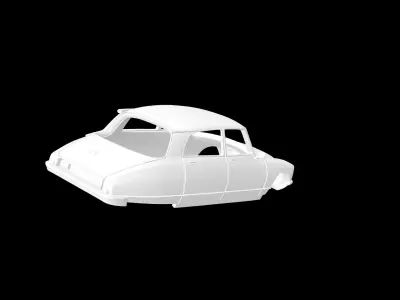 Citroen DS21 3D print model