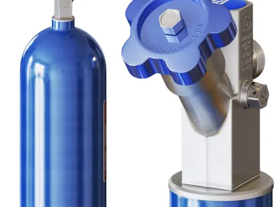 NOS - Nitrous oxide system 3D model