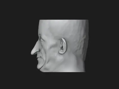 Grandpa Planter - Pen Holder 3D print model