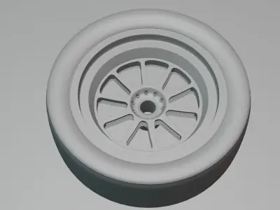 Formula F1 2021 Wheel Rim 3D model