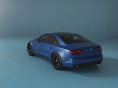 Audi A8 2020 3D model