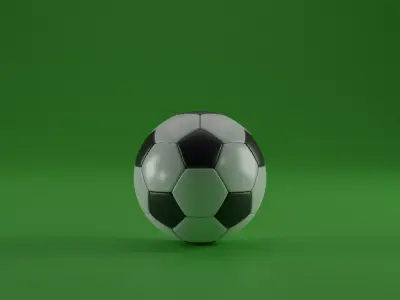 Soccer Ball 3D model