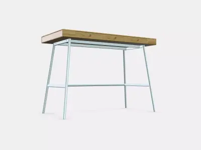 LILLASEN Desk Low-poly 3D model