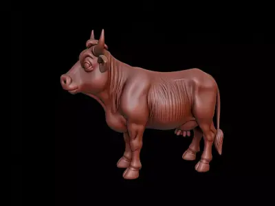 Cow Animal Sculpture 3D print model purchase