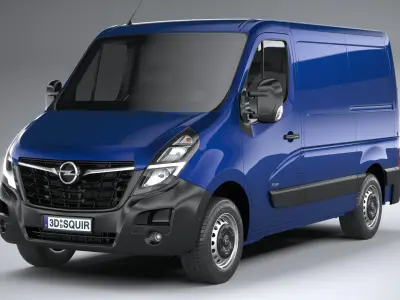 Opel Movano L1H1 2020 3D model